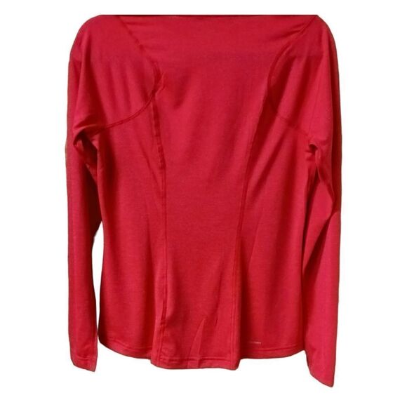 THE NORTHFACE  Women's Red LongSleeve Workout Gear Size M - Picture 4 of 12